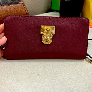 Michael Kors slim wallet.